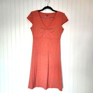 TOAD & CO Pink 'Rosemarie' Organic Cotton Blend T-shirt Dress size XS